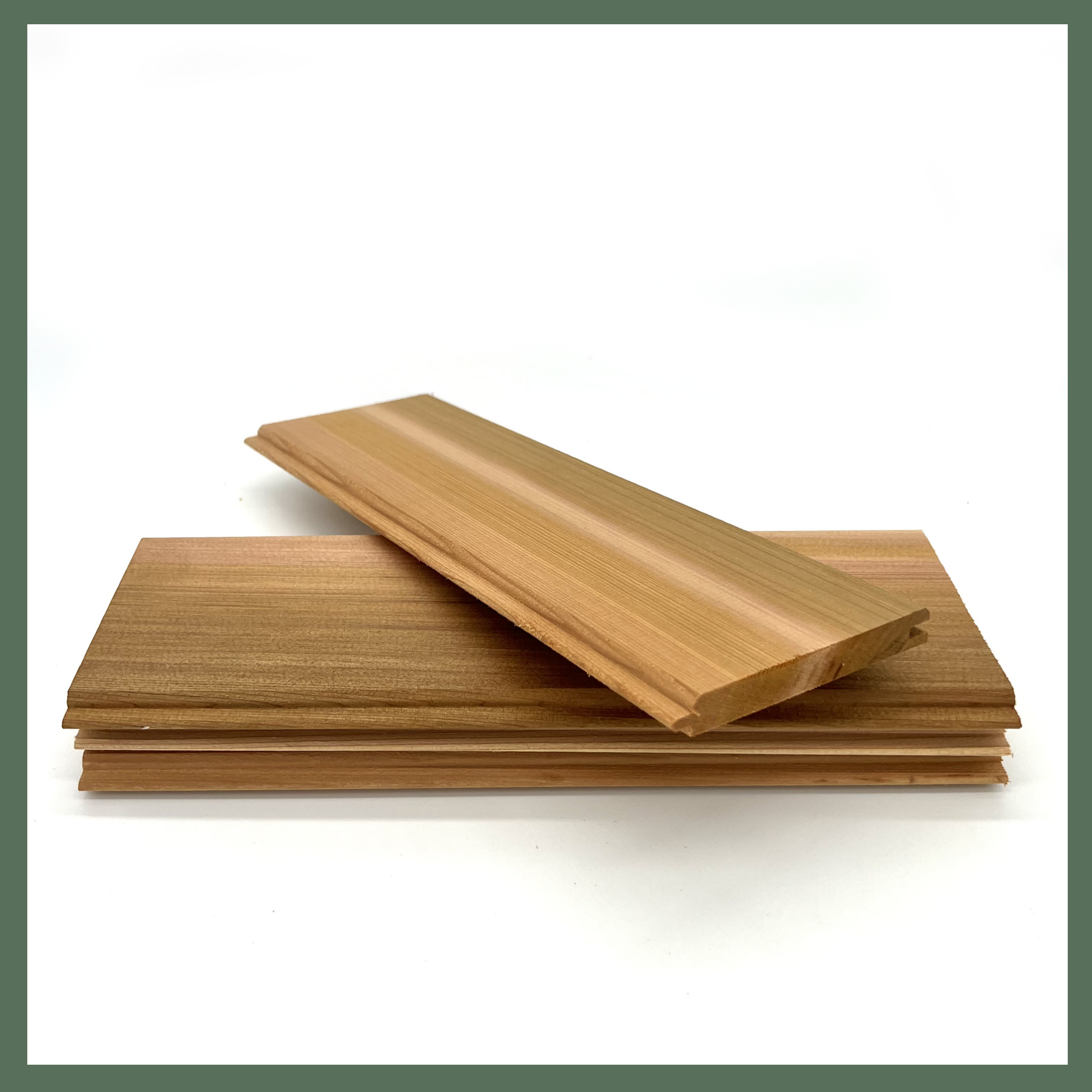 Buy Canadian Western Red Cedar No.2 Clear & Better T&G Cladding Sample / V-Groove – J F Timber