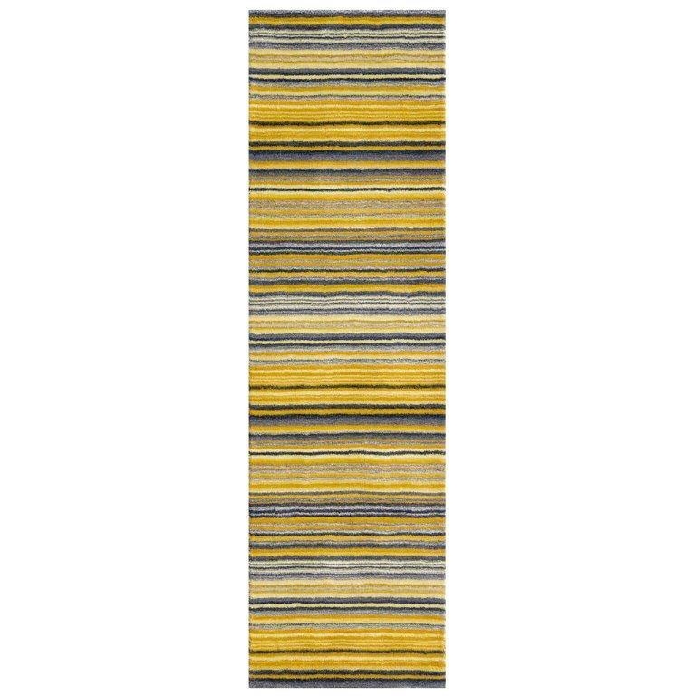 Oriental Weavers – Carter Runner Ochre 60 x 230cm / Yellow – The Rug Quarter