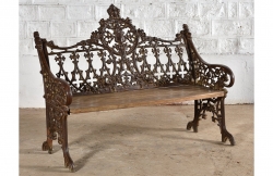 Cast Iron Garden Bench