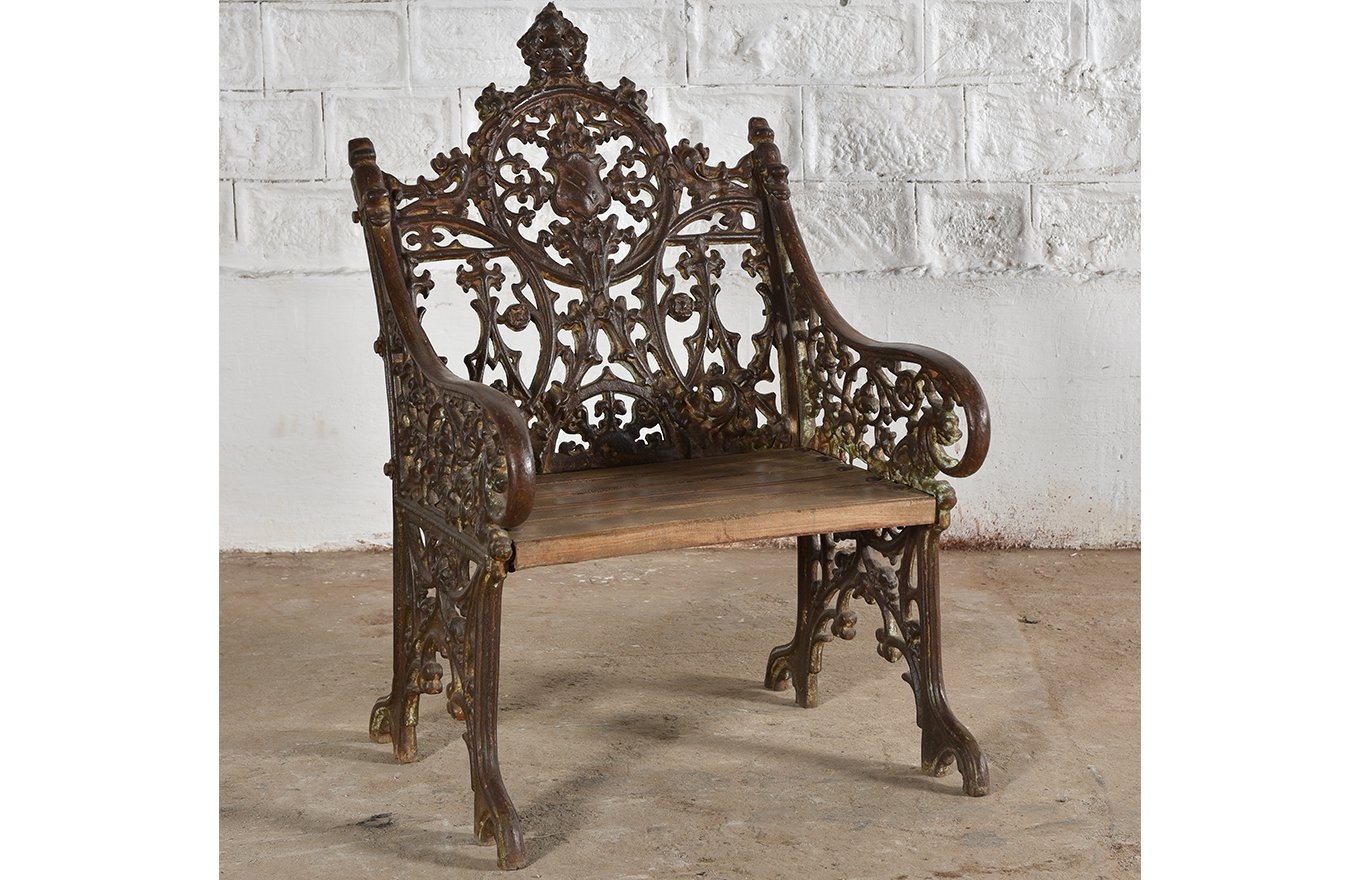 Cast Iron Garden Bench