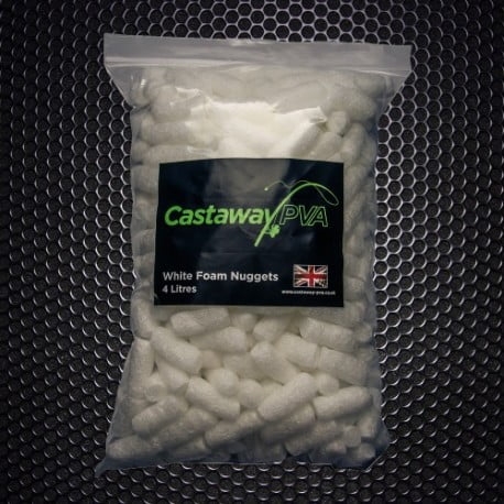 Castaway-PVA Nuggets 4 Litre White – Fur2Feather Pet Supplies