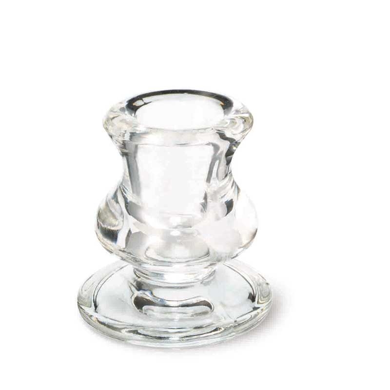 Chelsea Glass Dinner Candle Holder (Case 20) – The Covent Garden Candle Co Ltd