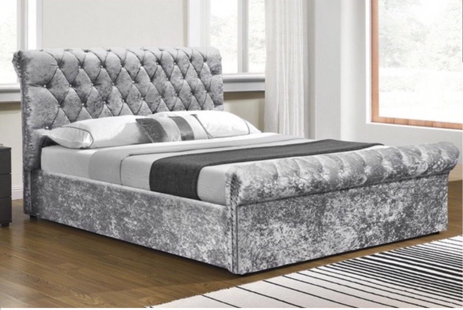 Chesterfield Bed Available In All Colours Sizes Vary From Double King Or Super King