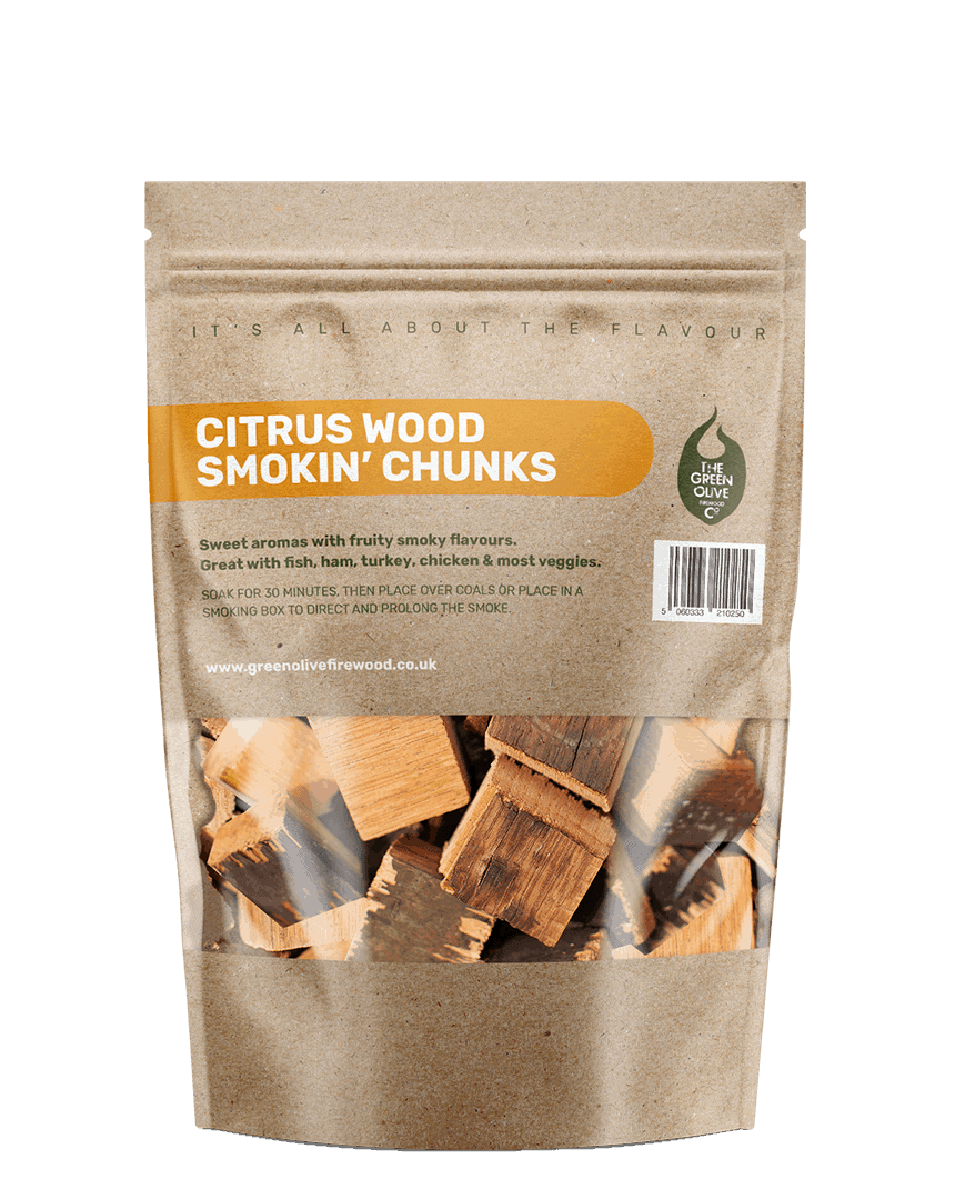 Citrus Smokin’ Chunks – Smokin’ – Green Olive Firewood