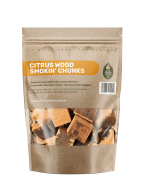 Citrus Smokin’ Chunks – Single 5Ltr. Pack – Smokin’ – Green Olive Firewood