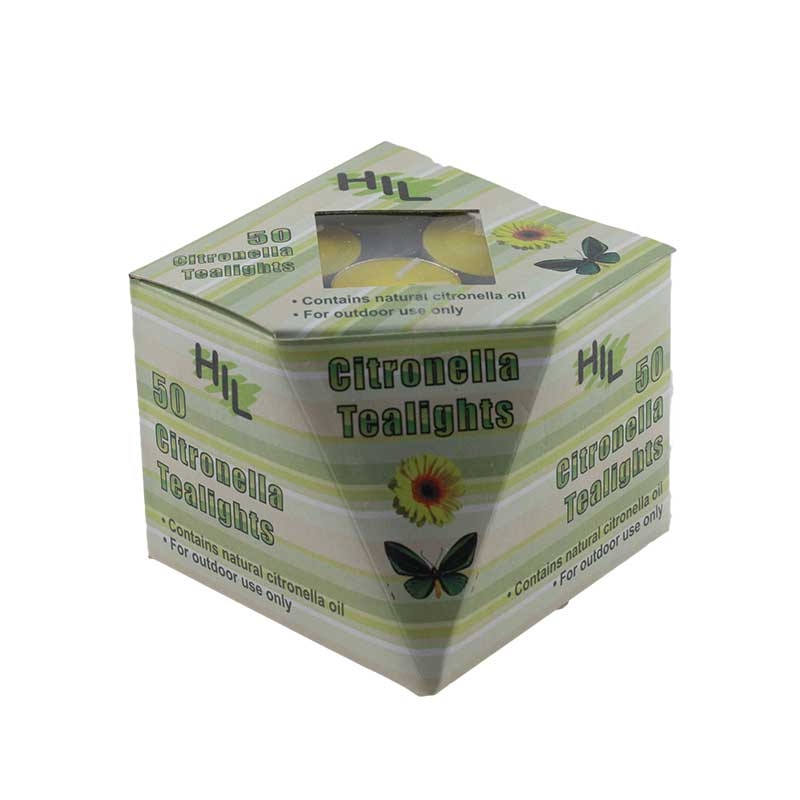 Citronella Tea Lights (Case 150) – The Covent Garden Candle Co Ltd