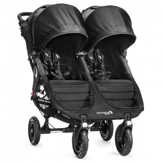 Baby Jogger – City Mini Gt Stroller Double – Black – Fabric / Aluminium / Plastic