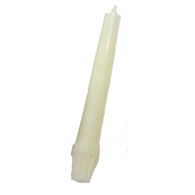 Straight Sided Classic Candles – 12″ (Case 144) – White – The Covent Garden Candle Co Ltd
