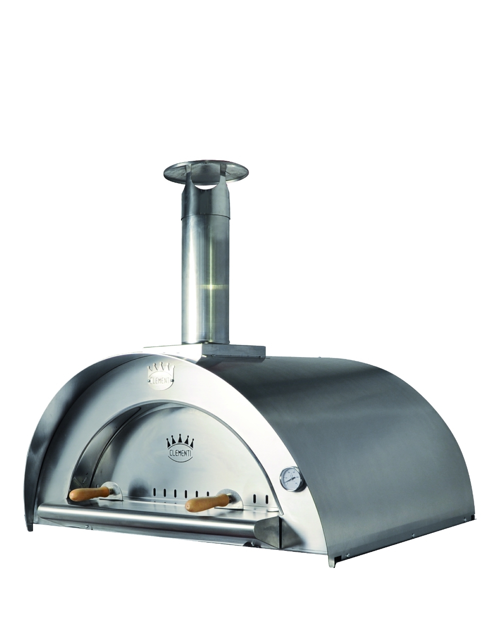 Clementi Family Pizza Oven – 100×80, Stainless Steel