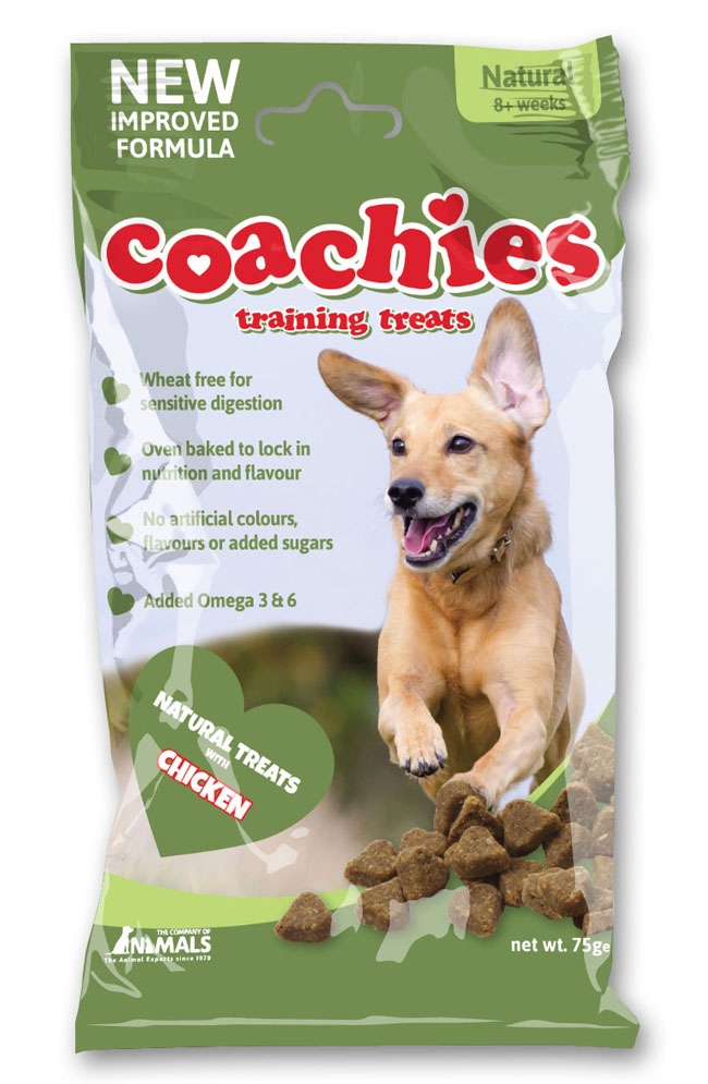 Coachies Naturals Training Treats 75g