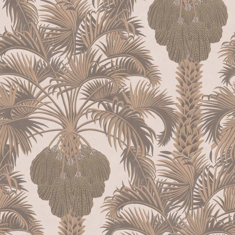 Cole and Son – Martyn Lawrence Bullard Hollywood Palm 113/1002 Wallpaper – Brown / Grey – Non-Woven – 52cm