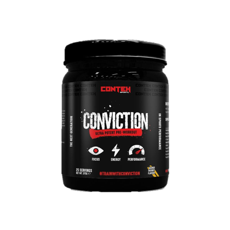 Conteh Sports Conviction Pre-Workout – Mango Sherbet – Load Up Supplements
