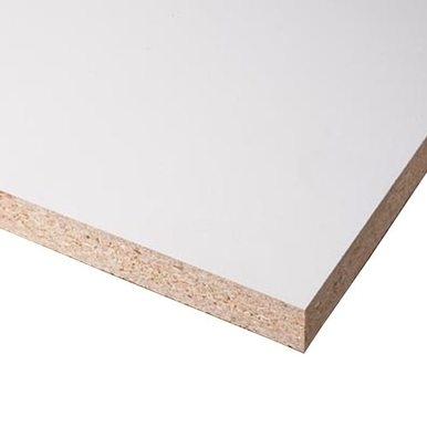 Fulham Timber – White Melamine Faced Chipboard 15mm x 1830mm x 152mm (6″)