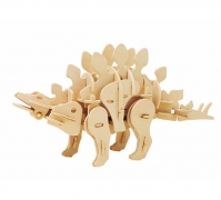 Sound Activated Stegosaurus 3D Puzzle – Children’s Toys By Wood Bee Nice