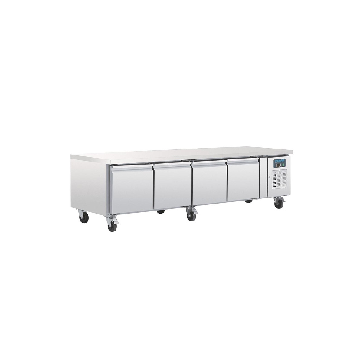 Polar U-Series Four Door Chef Base Fridge
