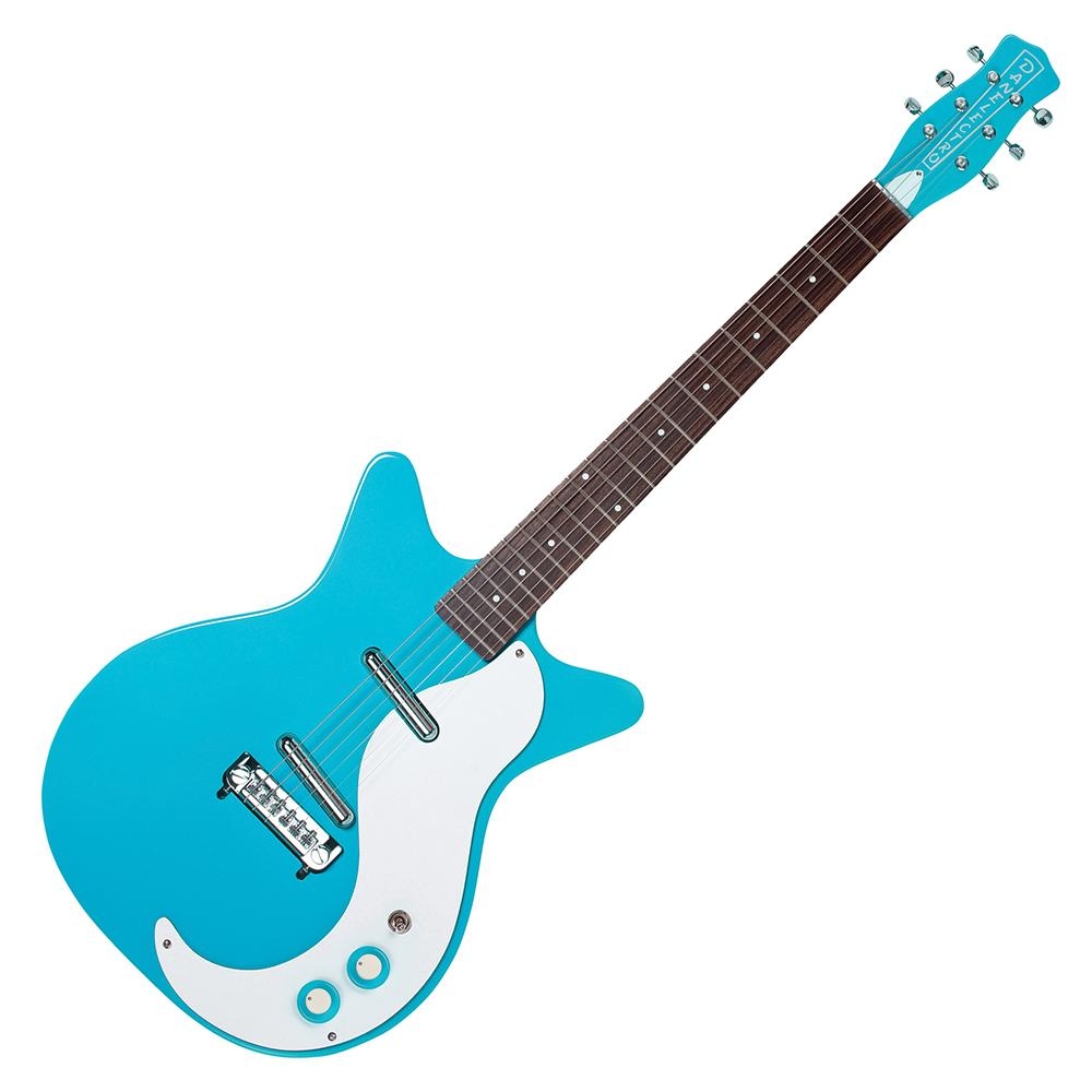 Danelectro ’59M NOS Guitar – Baby Come Back Blue