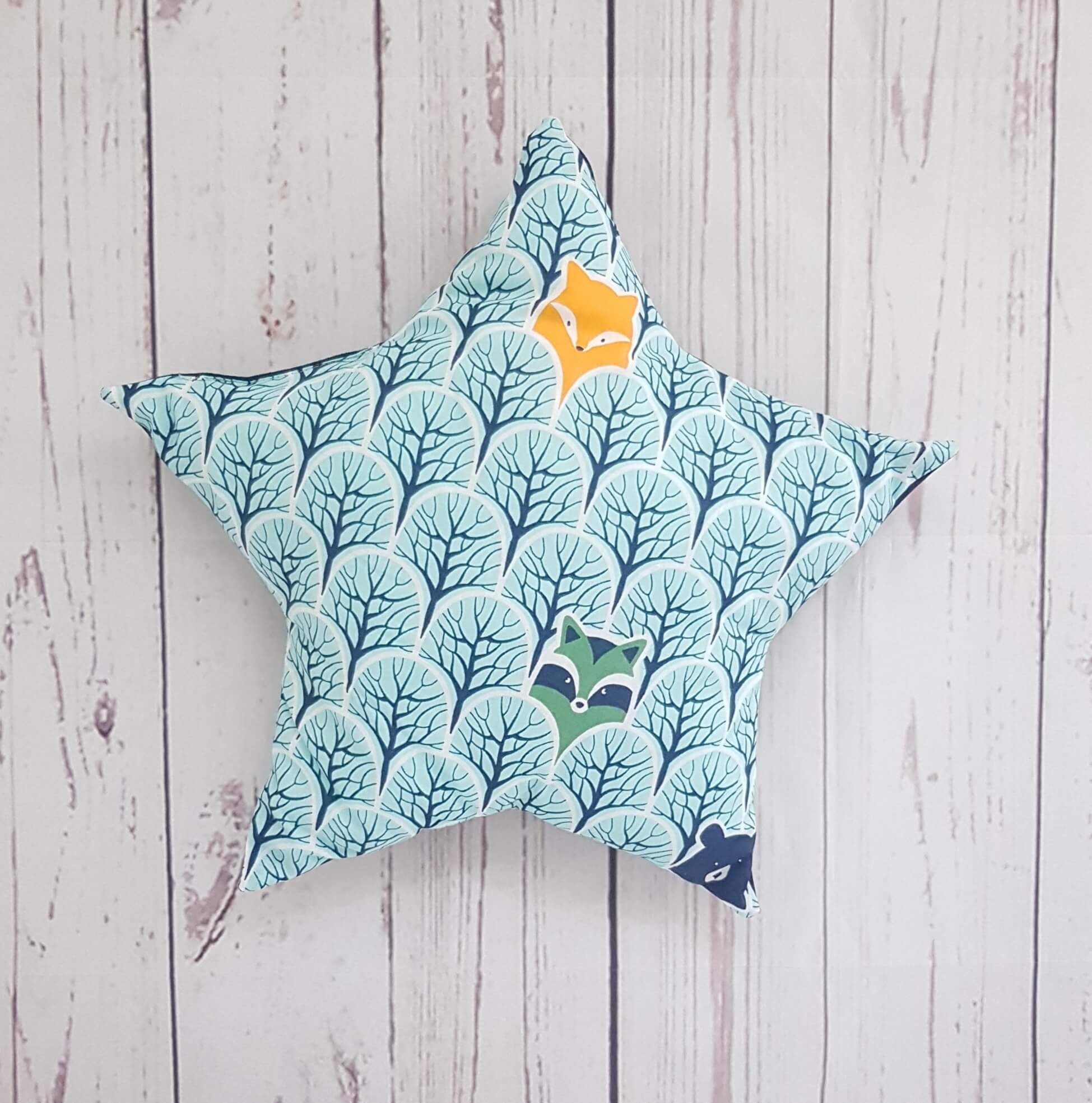 Decorative Cushion – Star Forest Friends Navy Collection- Pre Order – evCushy