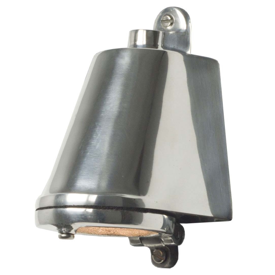 Davey Lighting – 0751 Mast Light – Polished Aluminium – Chrome – Aluminium / Bronze – 13.5cm x 8cm x  8.5cm