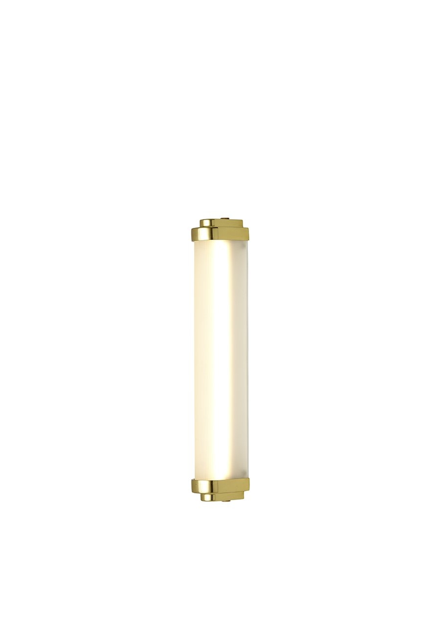 Davey Lighting – Cabin Led Wall Light 40Cm – Polished Brass – Frosted 75 X 65 X 400 mm