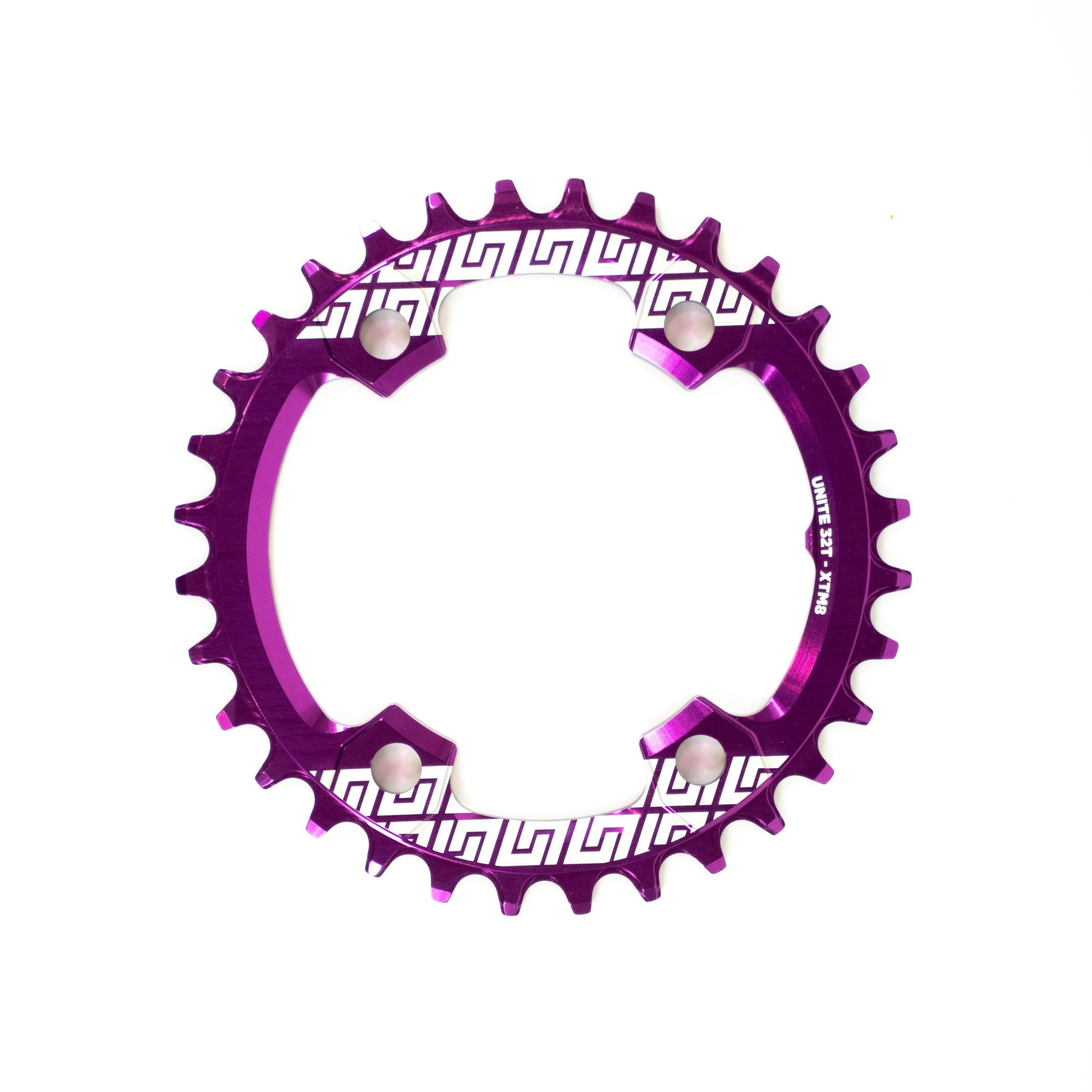 Unite Chain Ring – XT M8000 Purple 34T