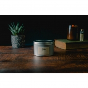 Himalayan Cedar & JasmIne Luxury Candle In TIn – 400ml – Etties Candles