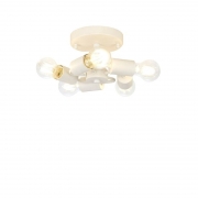 Deco Baymont 5 Light Flush Spotlight Ceiling Fixture In White Finish D0635 – Baymont ceiling – Deco – Daz Lighting