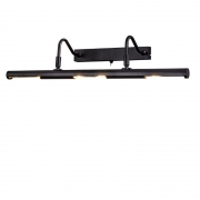 Deco Abacus 4 Light Picture Wall Lamp In Satin Black Finish D0637 – Abacus Wall – Deco – Daz Lighting