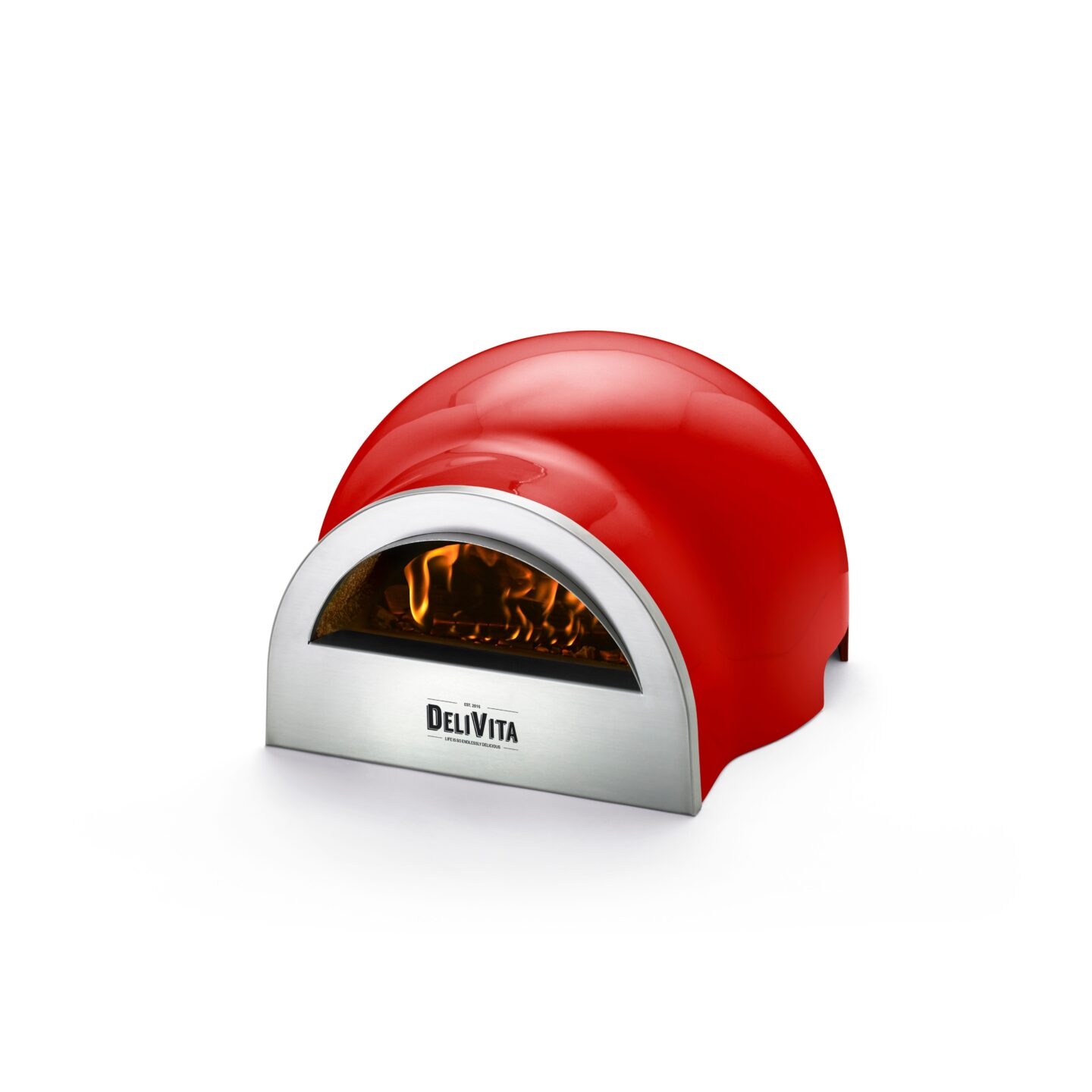 Delivita Pizza Oven – The Chilli Red Oven – Bright and Shine