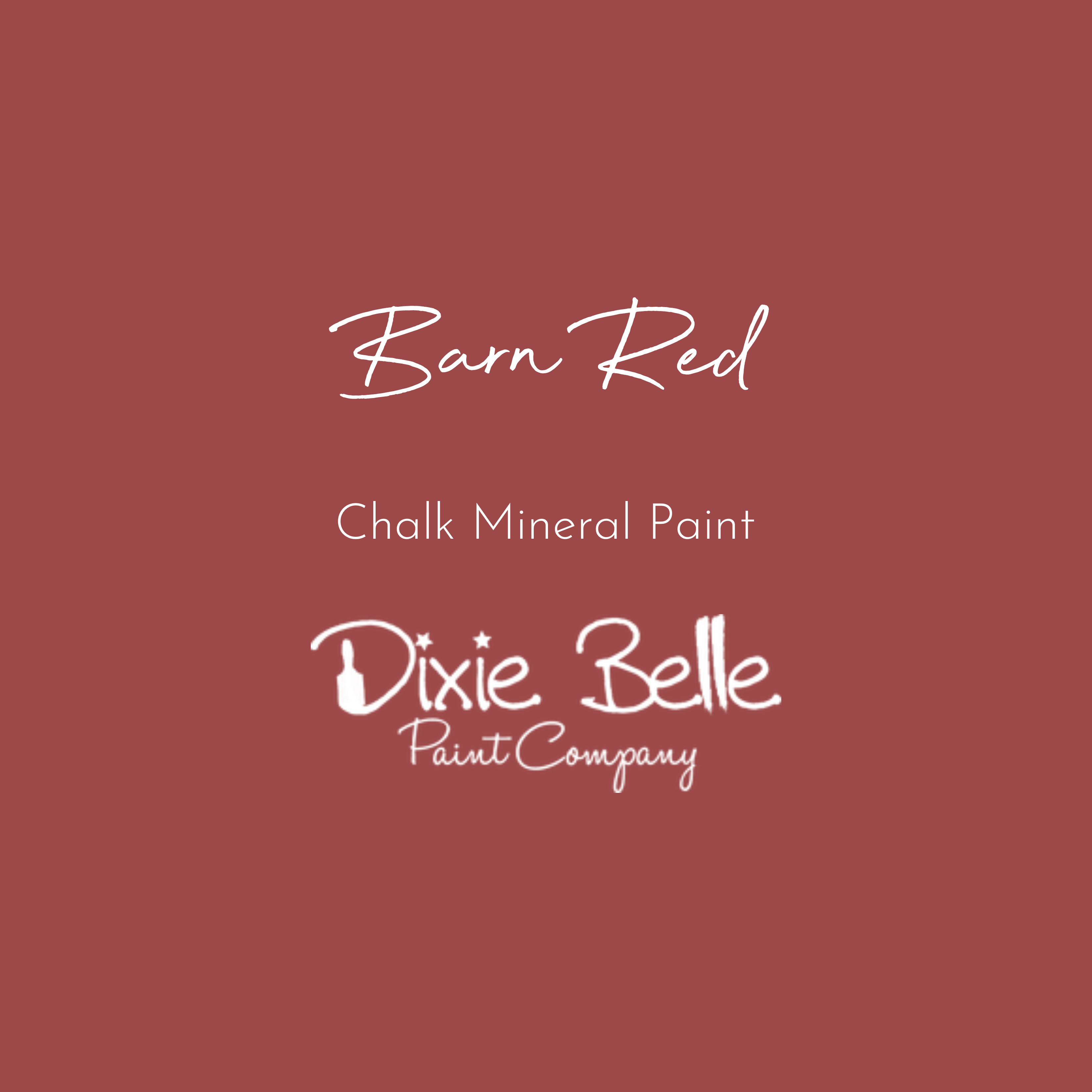 Barn Red | Dixie Belle Chalk Mineral Paint | Dixie Belle Paint | 8oz 16oz 32oz 16oz