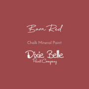 Barn Red | Dixie Belle Chalk Mineral Paint | Dixie Belle Paint | 8oz 16oz 32oz 16oz