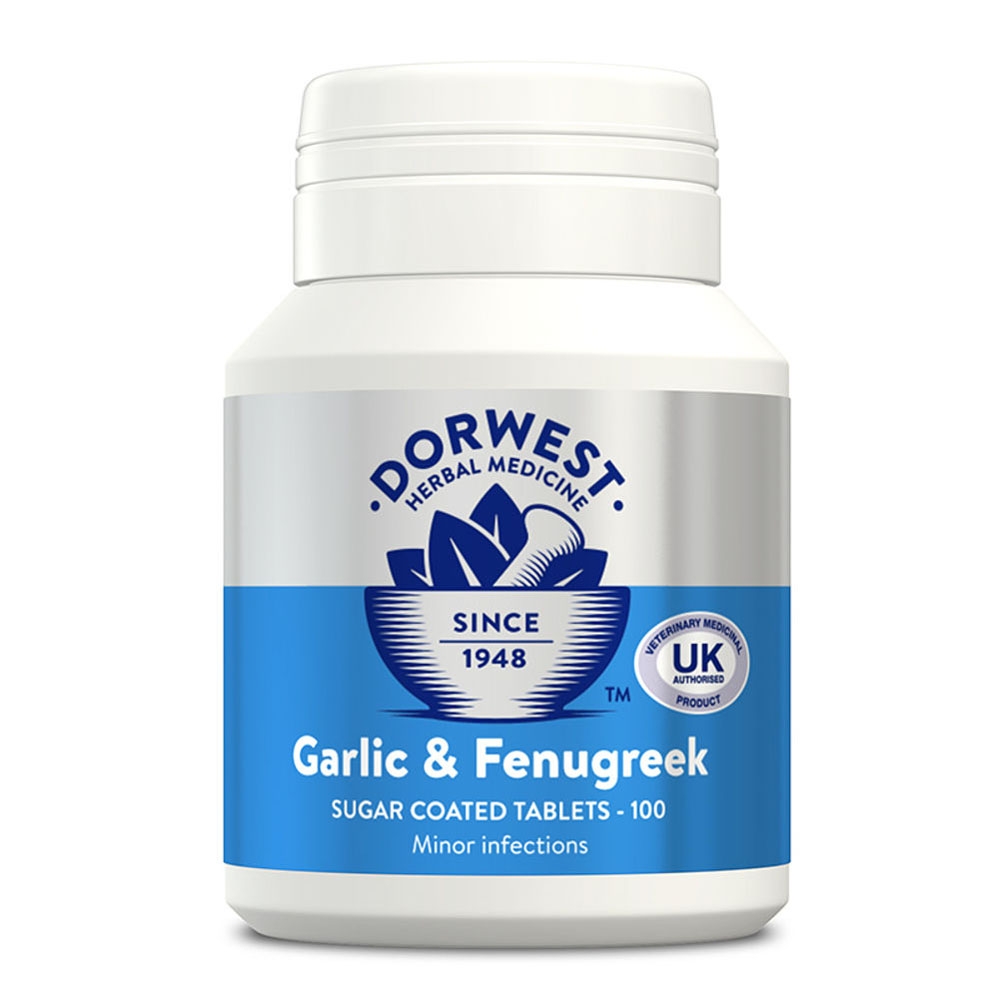 Dorwest Herbs Garlic & Fenugreek Tablets (100 Tablets)