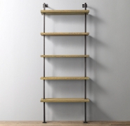 BOX-IT – 5 Shelf Industrial Shelving Unit – Acumen Collection 120cm22cmForest Raw Steel – Acumen Collection