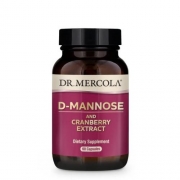 D-Mannose and Cranberry Extract | Dr Mercola | 60 Capsules