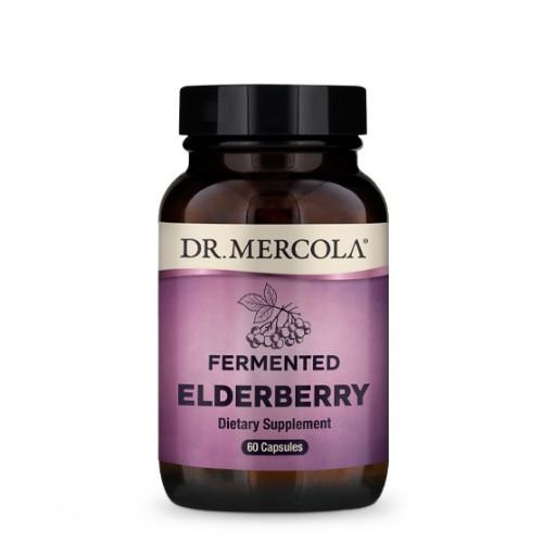 Fermented Elderberry | Dr Mercola | 60 Capsules