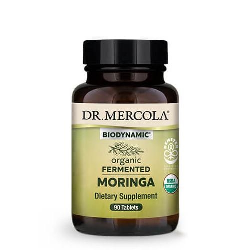 Organic Biodynamic® Fermented Moringa | Dr Mercola | 90 Tablets