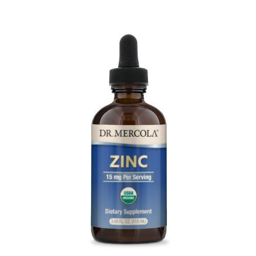 Zinc Liquid Drops | Dr Mercola | 115ml