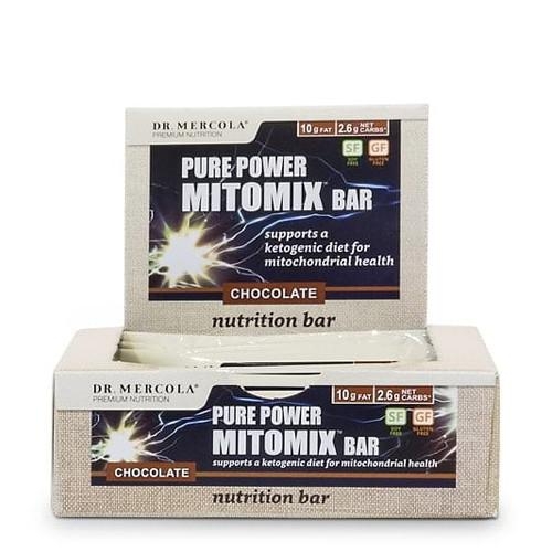 12 x Organic Mitomix Bars | Double Chocolate | Dr Mercola
