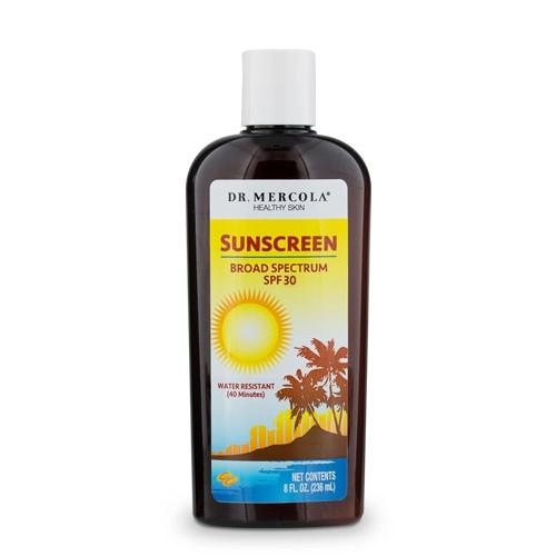 Broad Spectrum Sunscreen SPF 30 | Dr Mercola | 236 ml