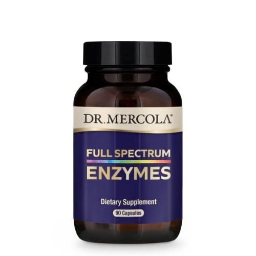 Full Spectrum Enzymes | Dr Mercola | 90 Capsules