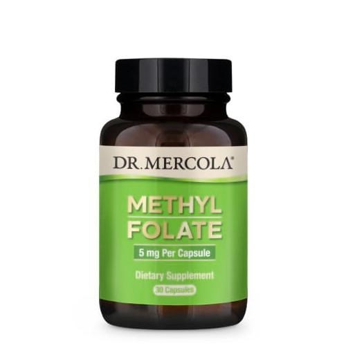 Methyl Folate 5mg | Dr Mercola | 30 Capsules