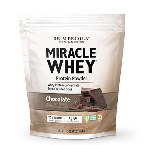 Miracle Whey Protein Powder | Dr Mercola | Chocolate | 454g
