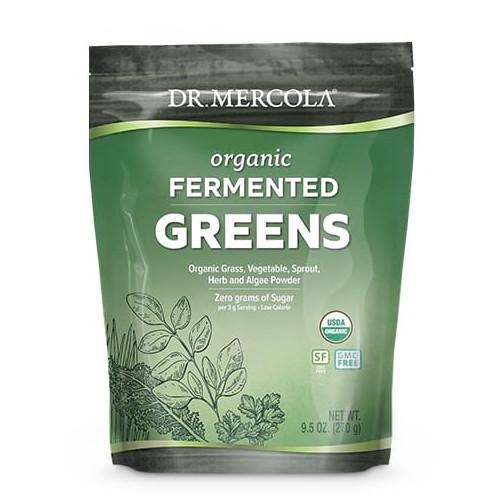 Organic Fermented Greens | Dr Mercola | 270g (90 Servings)