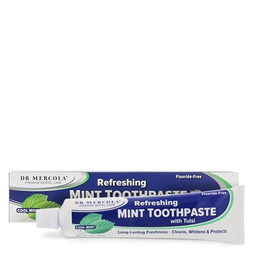 Toothpaste With Tulsi | Dr Mercola | Cool Mint | 85g