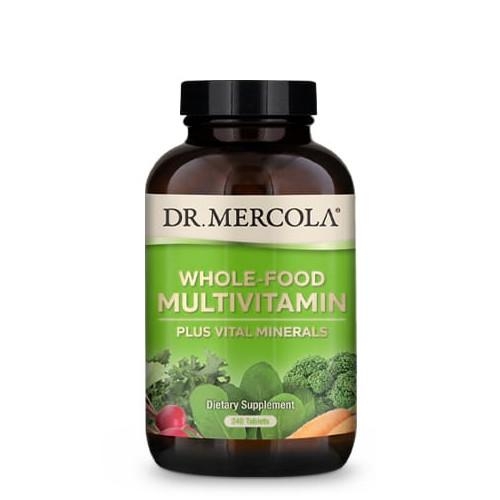 WholeFood Multivitamin Plus | Dr Mercola | 240 Tablets