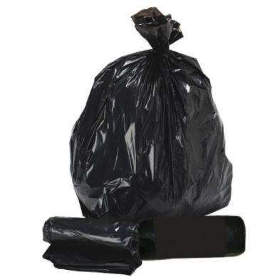 Medium Duty Black Bin Bags – Box of 200 – Tiacare