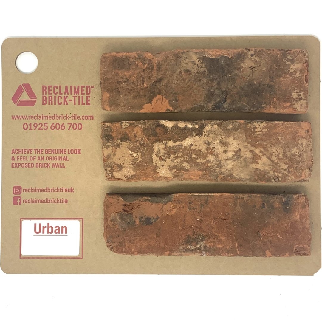 Sample Brick Slips – Urban – Reclaimed Brick Tiles