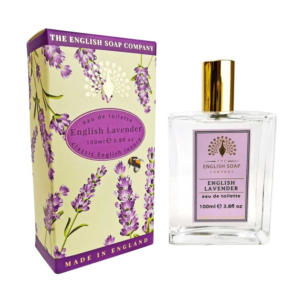 English Lavender Eau De Toilette – 100ml – Luxury Scent Perfume – The English Soap Company