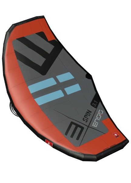 Ensis Spin Wing – 4.1 Metre – Orange – The Foiling Collective
