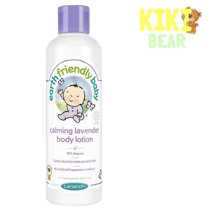 Earth Friendly Baby Organic Body Lotion Lavender 250ml – Kiki Bear