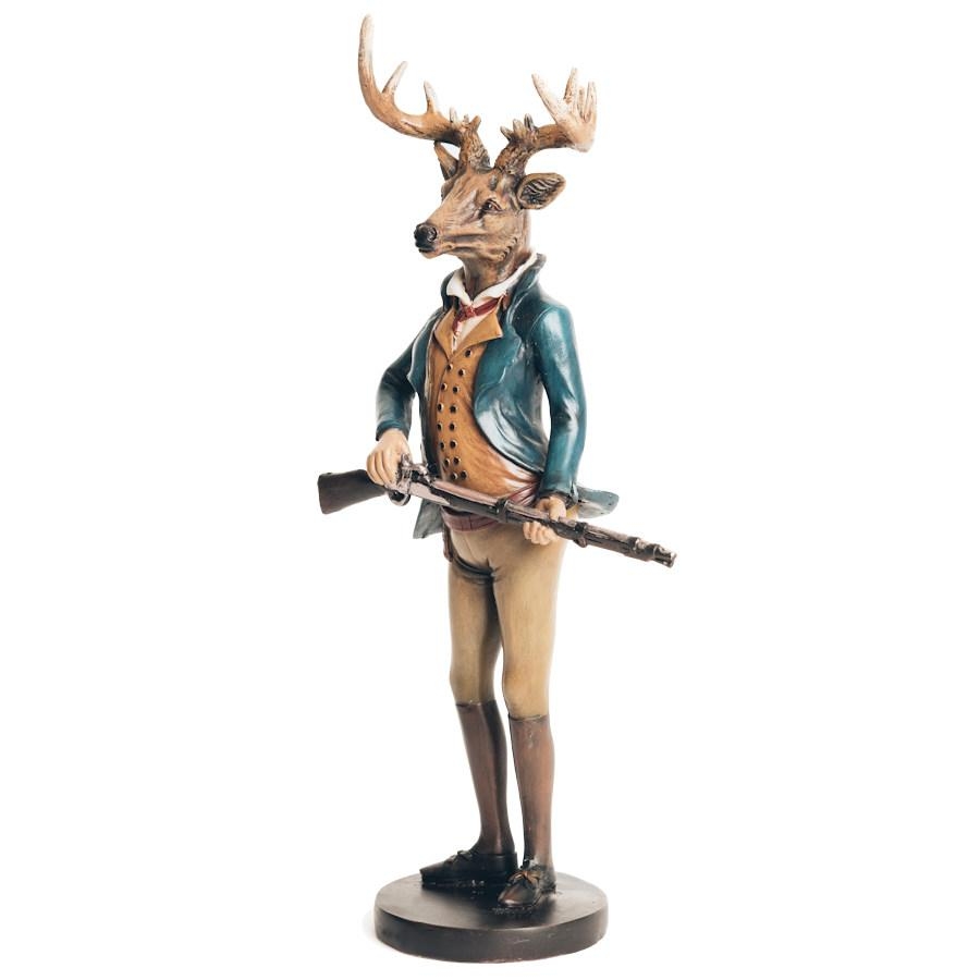 Sculpture Edward – Quirky Deer Figure – 31.5cm